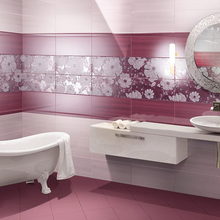 фото Плитка paul ceramiche skyfall сп439ак mood wine 31х31 см