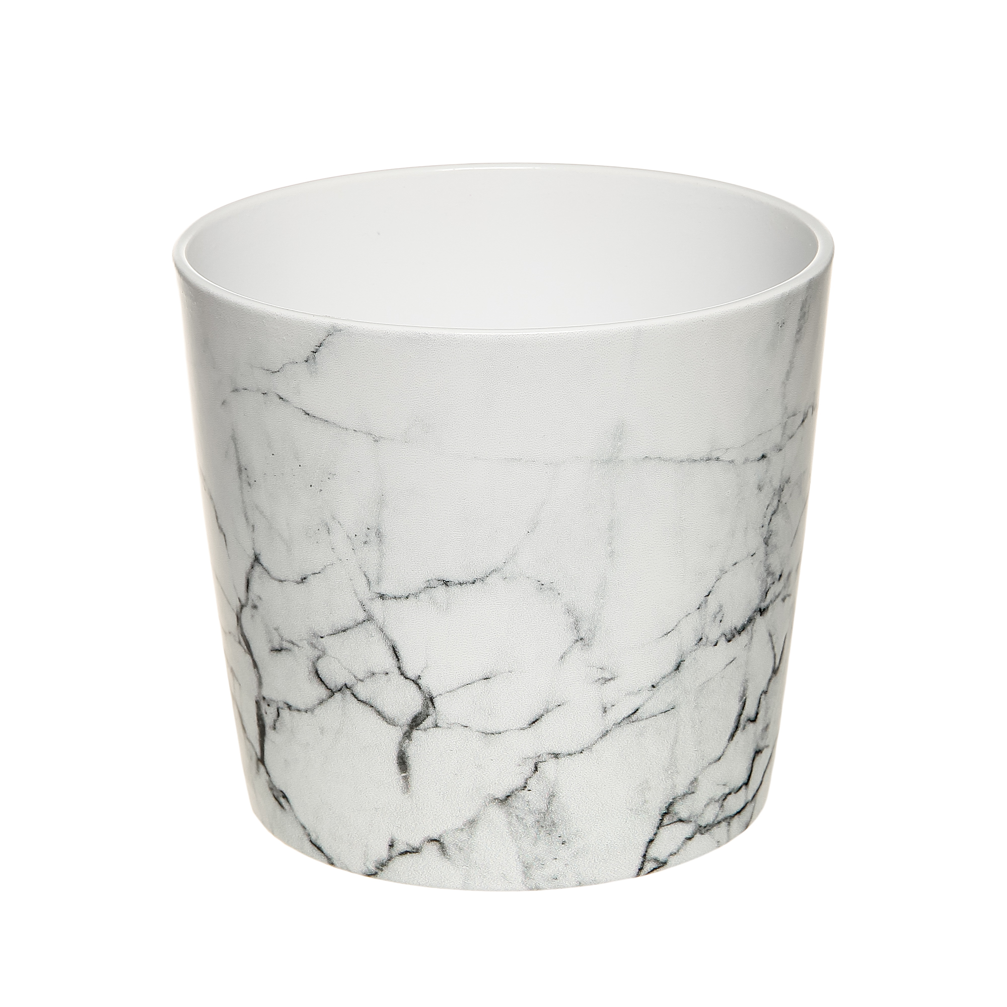 фото Кашпо scheurich 870 cool marble 15 см