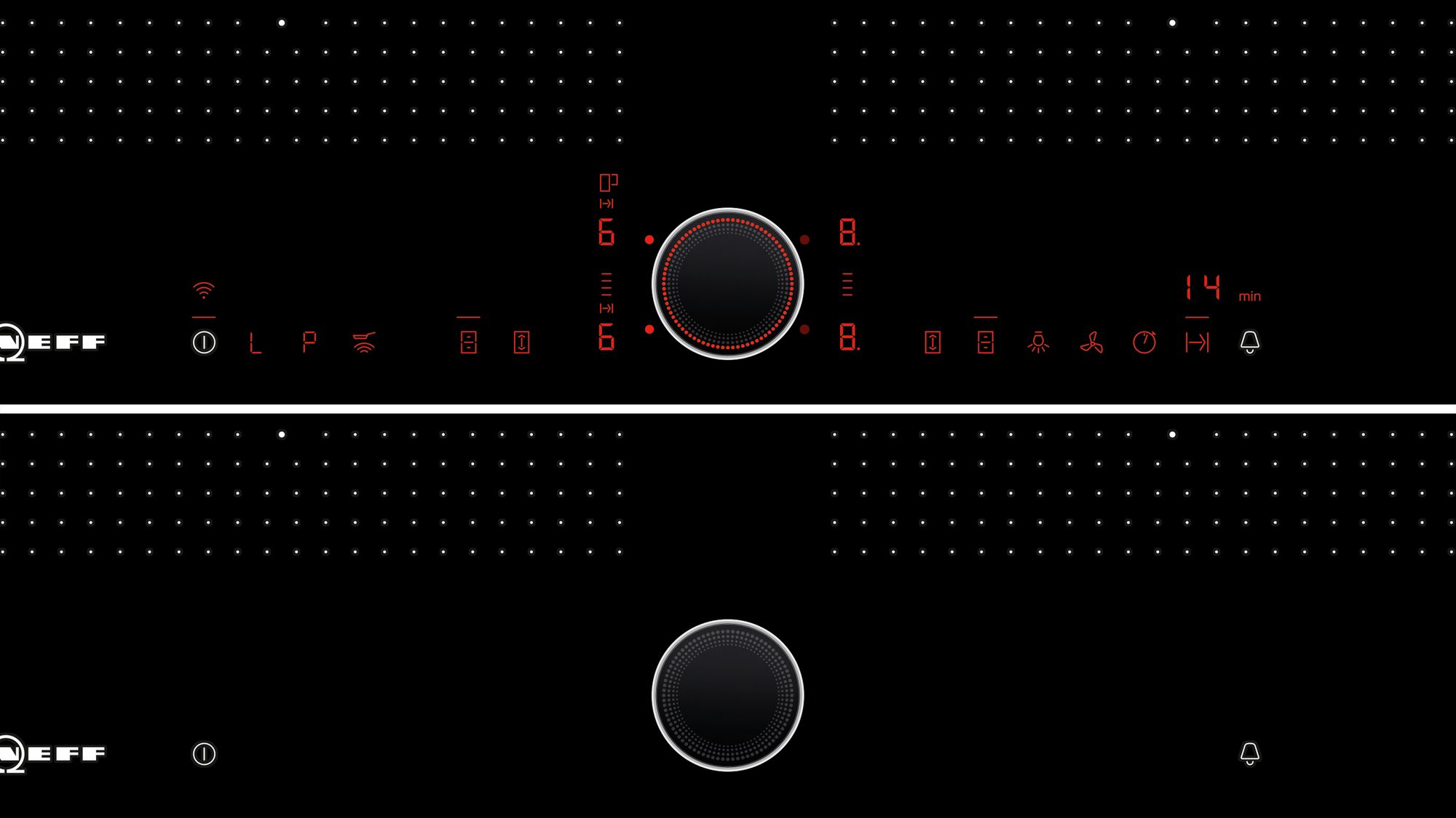 Варочная панель Neff T66TS6RN0, цвет черный, размер да - фото 3