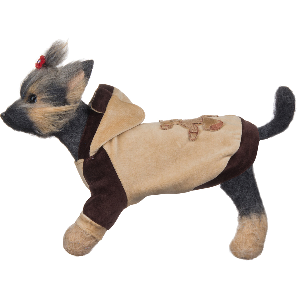 фото Куртка для собак dogmoda мишка велюр размер 2 в ассортименте