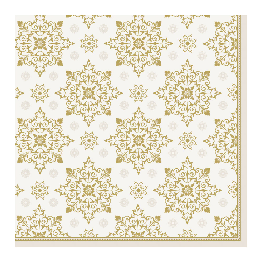 фото Салфетки duni lin soft x-mas deco cream 40x40 см 12 шт