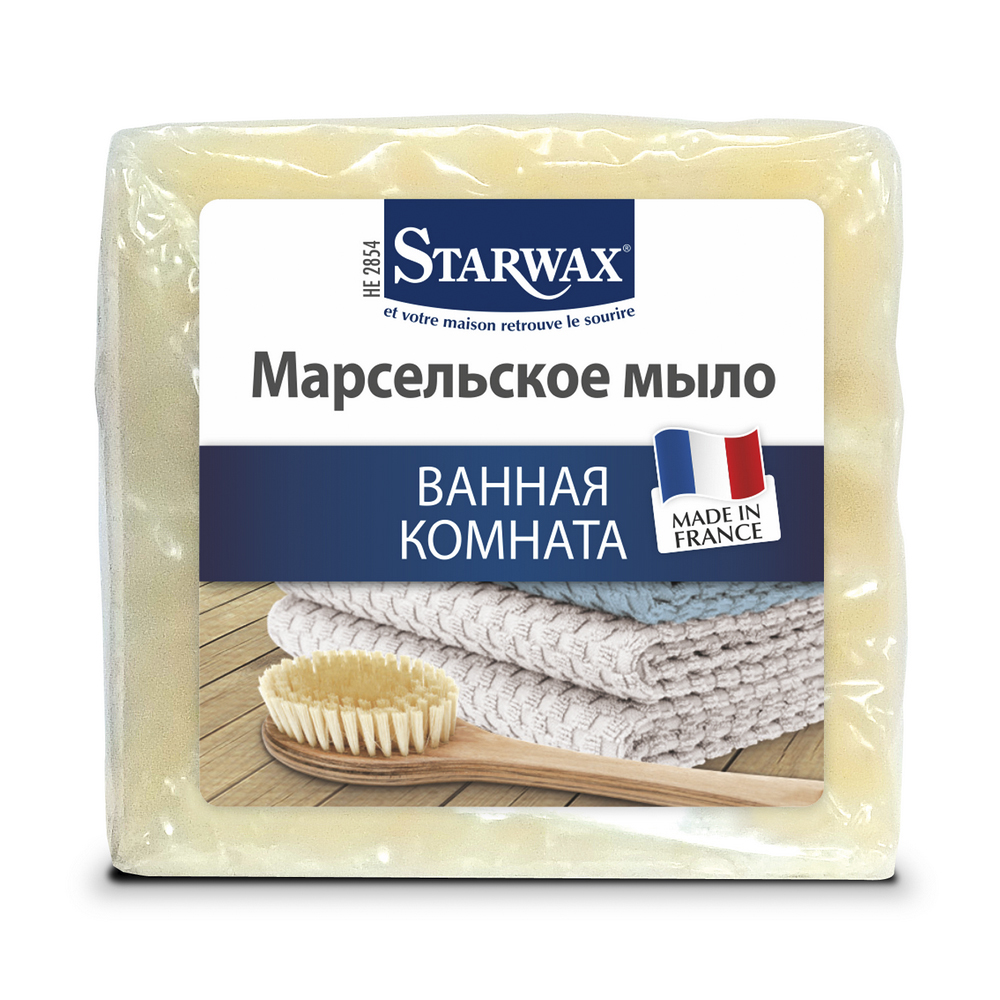 фото Мыло хозяйственное натуральное starwax марсельское 300 г