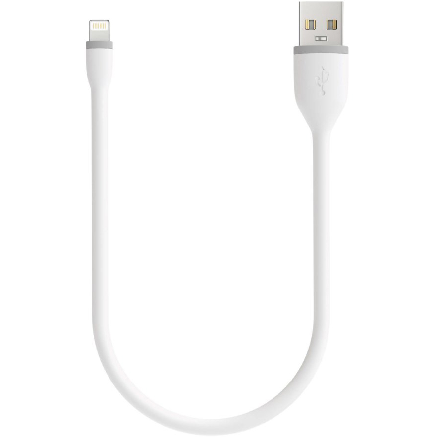 фото Кабель satechi flexible lightning to usb cable 0,25 м белый