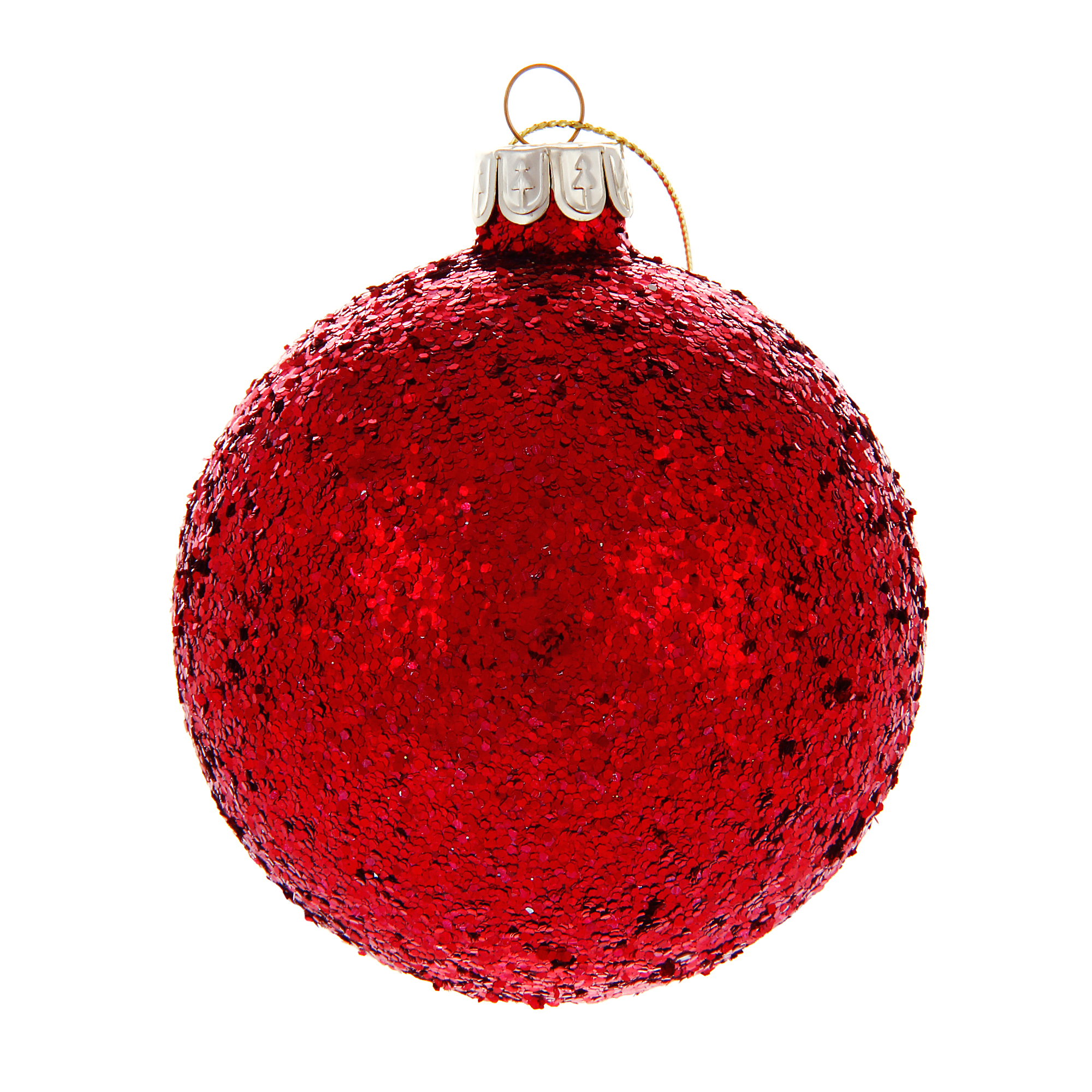 

Игрушка елочная lurex rosso d8 Bizzotto NY, Красный