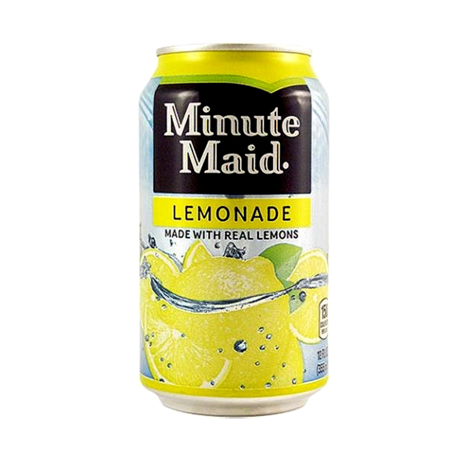 фото Напиток газированный minute maid lemonade 355 мл