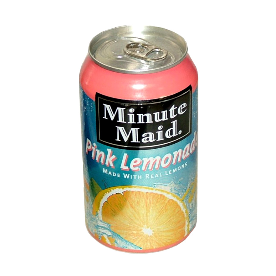 фото Напиток газированный minute maid pink lemonade 355 мл