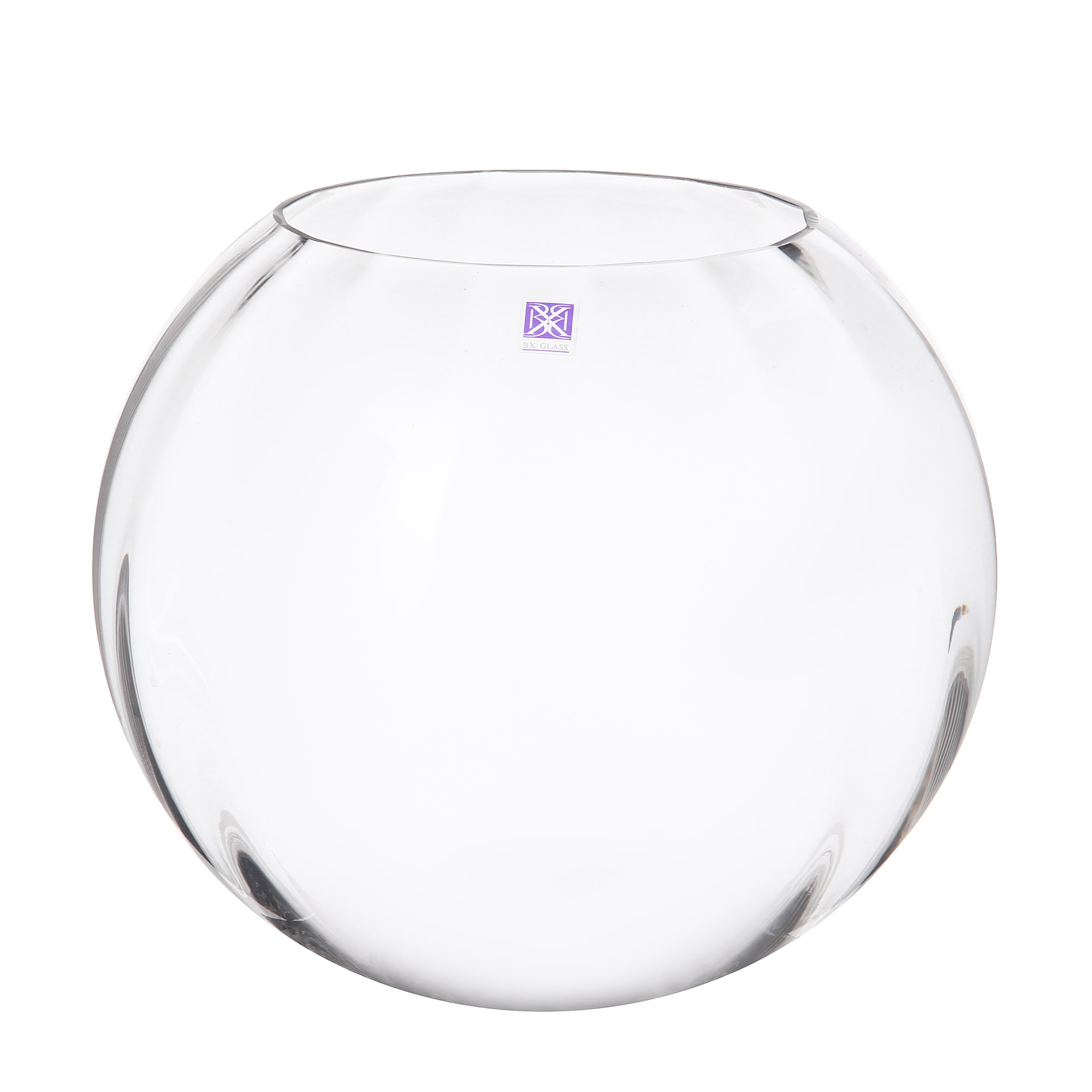 фото Ваза стеклянная шар большой bx glass 25 см