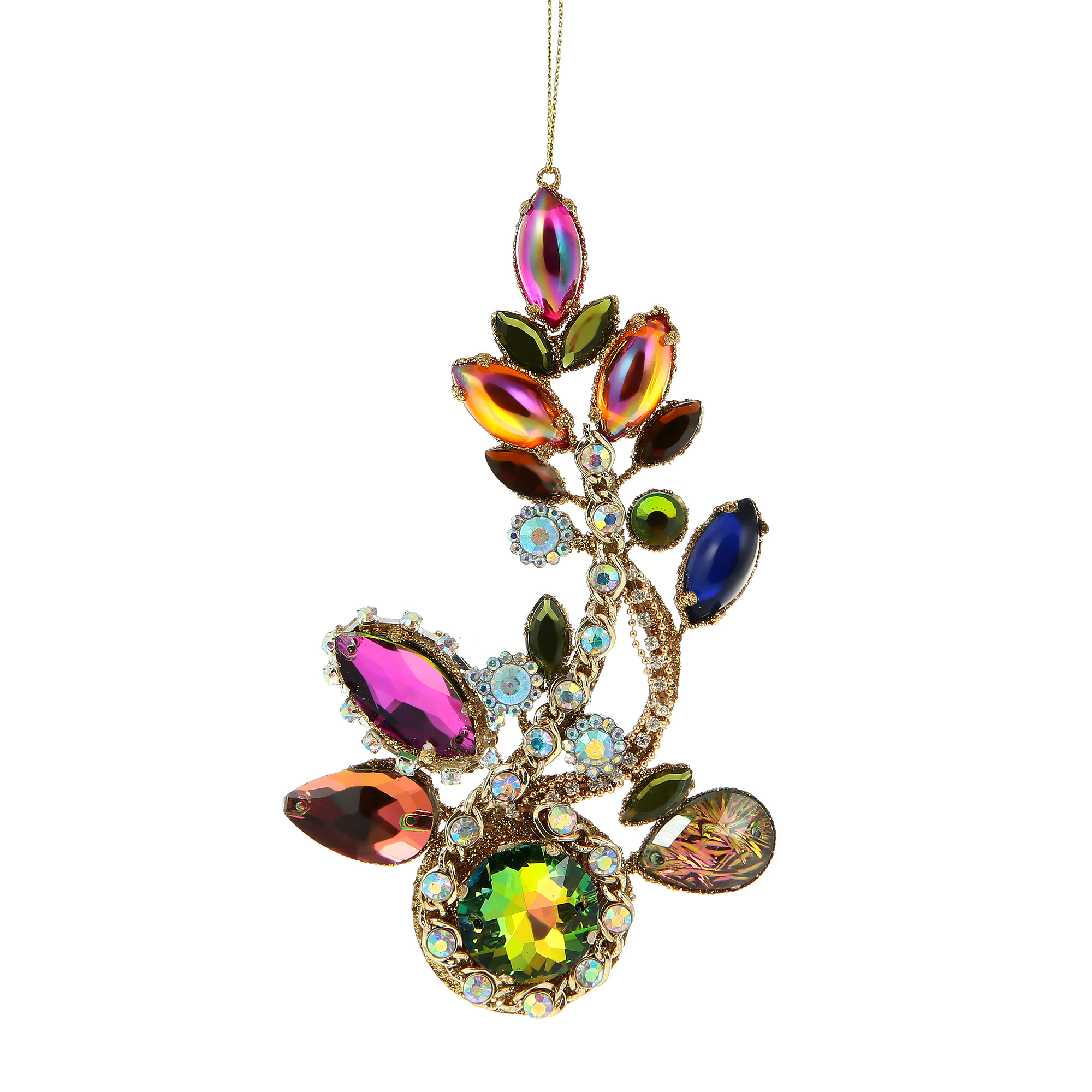 

Игрушка елочная 14см Goodwill цветок, Мультиколор