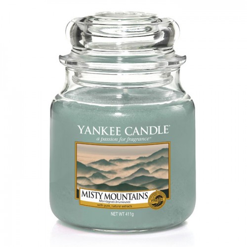 

Ароматическая свеча Yankee candle средняя Туманные горы 411 г