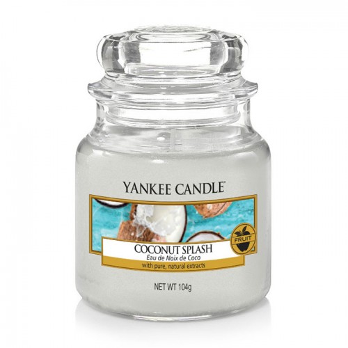 фото Ароматическая свеча yankee candle маленькая кокосовый всплеск 104 г