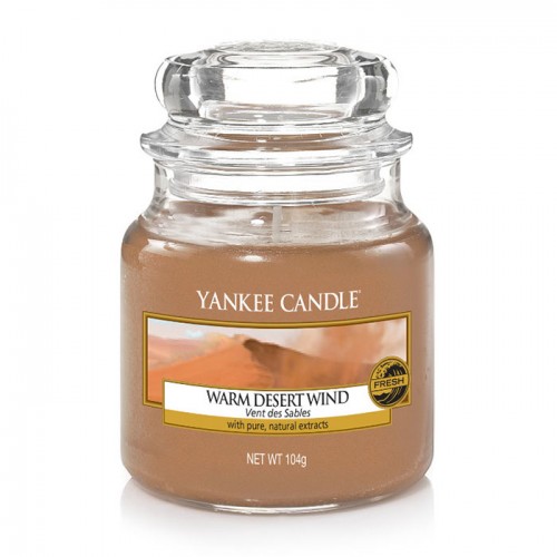 фото Ароматическая свеча yankee candle маленькая теплый ветер пустыни 104 г