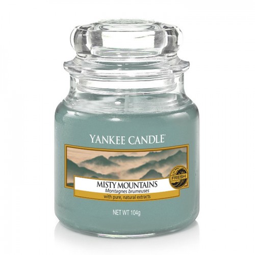 фото Ароматическая свеча yankee candle маленькая туманные горы 104 г