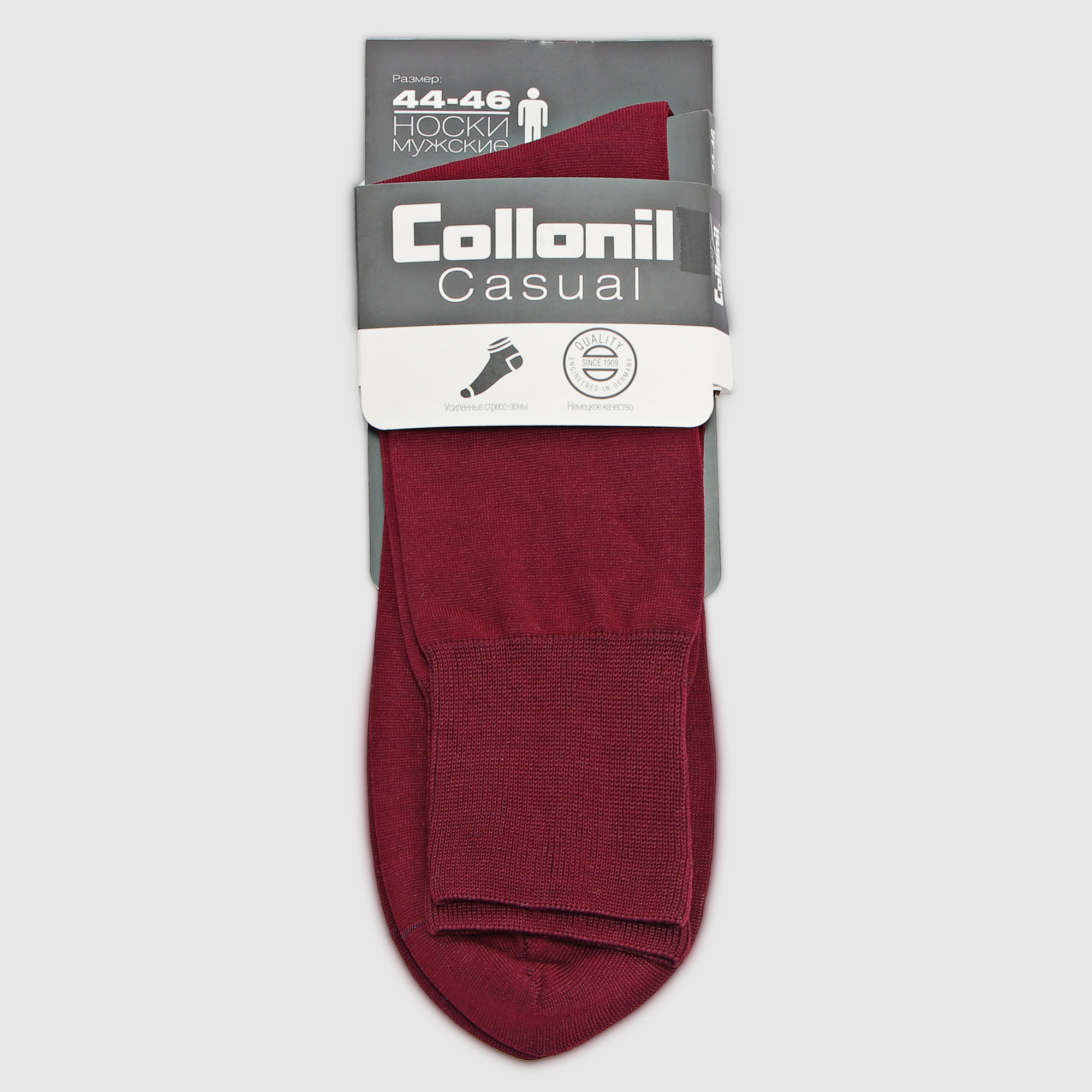Мужские носки Collonil бордовые (2100574446), цвет бордовый, размер 44-46