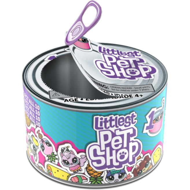 фото Фигурка littlest pet shop пет в консервной баночке