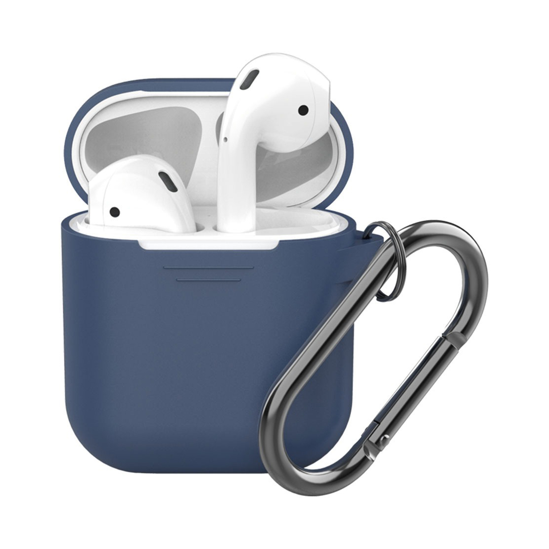 фото Чехол deppa 47013 для наушников airpods, синий