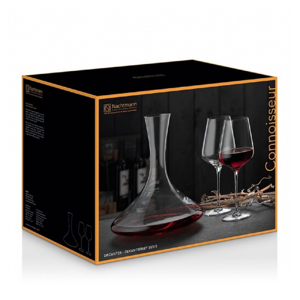 Набор Nachtmann Connoisseur ViNova для вина 1-1,5 л/2-0,68 л, цвет прозрачный - фото 2