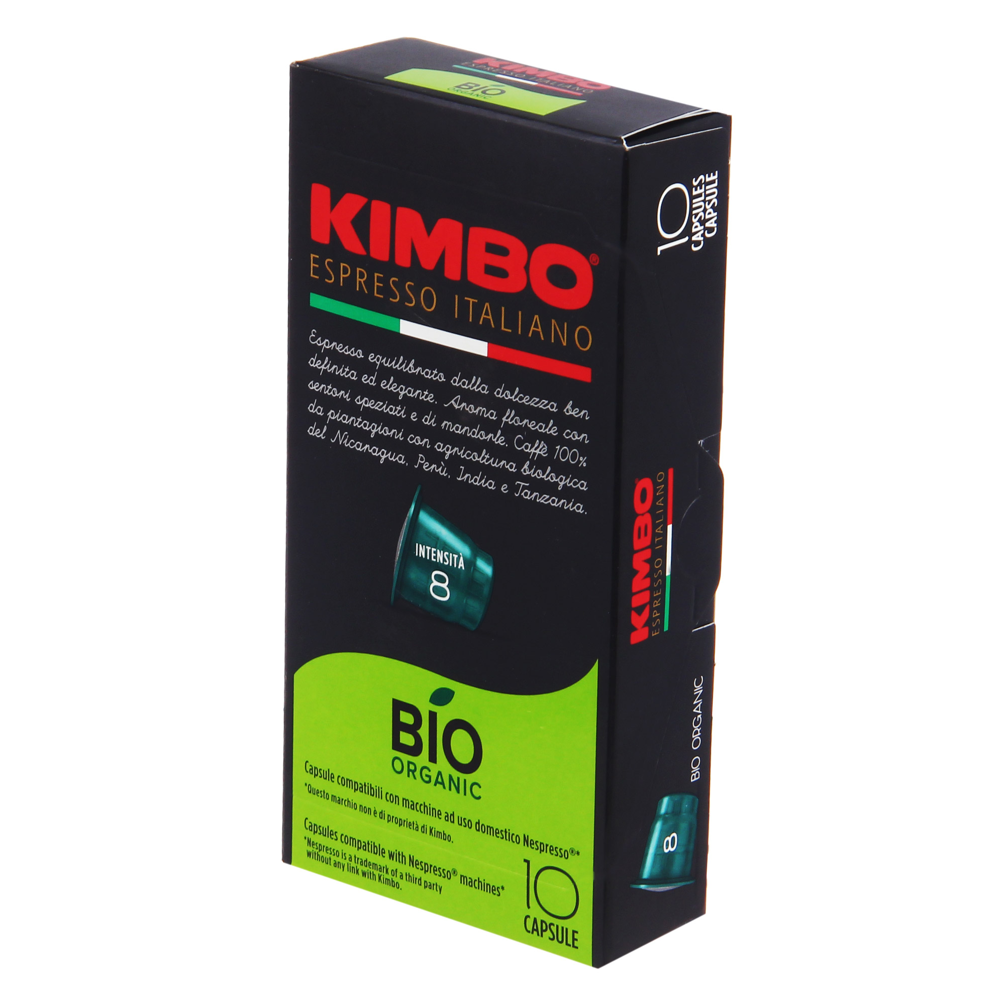 Кофе в капсулах Kimbo Bio 57 г