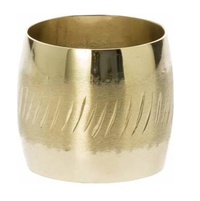 Кольцо для салфеток декоративное Riverdale couture золото 4 см