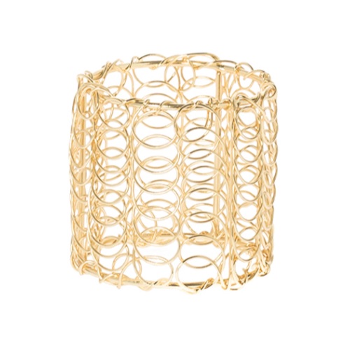 Кольцо для салфеток декоративное Riverdale couture медь-золото 4 см