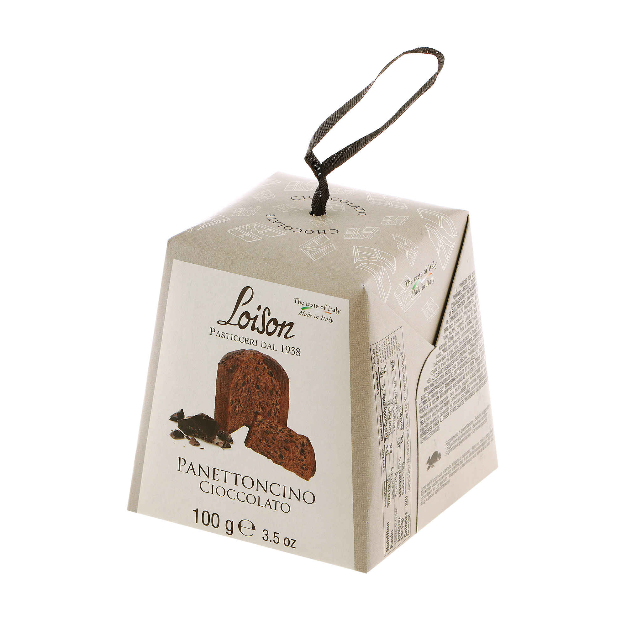 фото Кекс loison panettone mignon шоколад 100 г