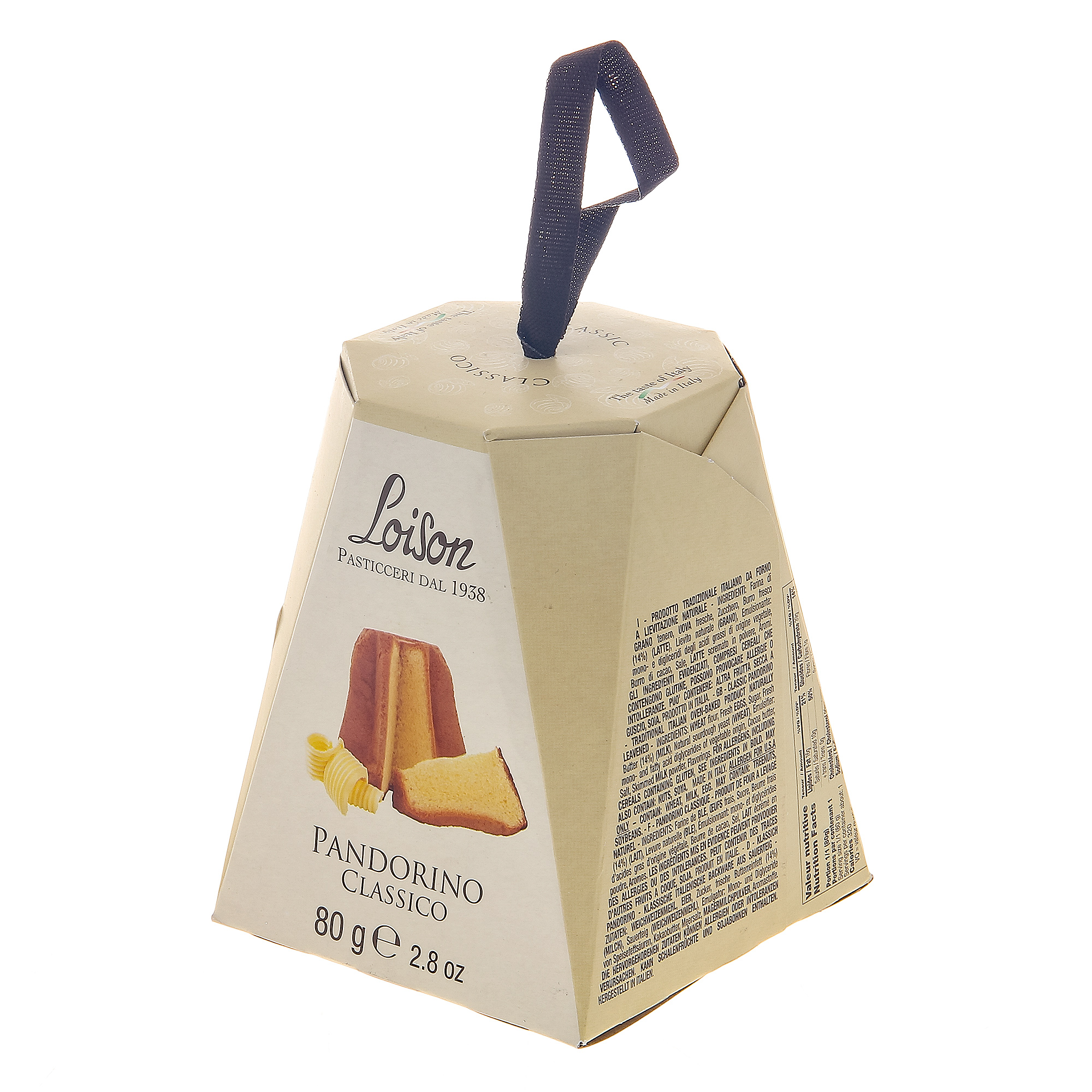 фото Кекс panettone mignon классический 80 г loison