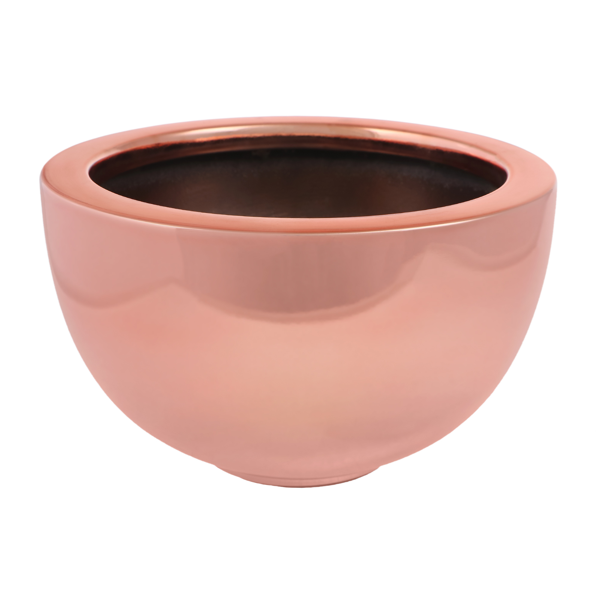 фото Кашпо pottery pots peter 20х13 см розовая платина