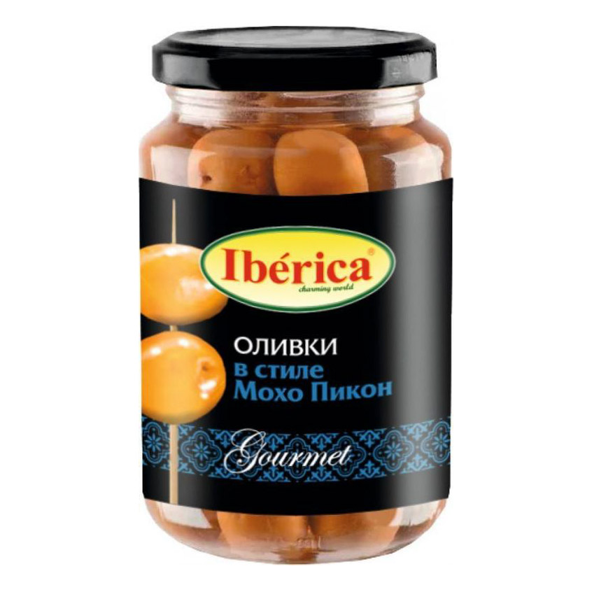 

Оливки Iberica в стиле Мохо Пикон 370 г