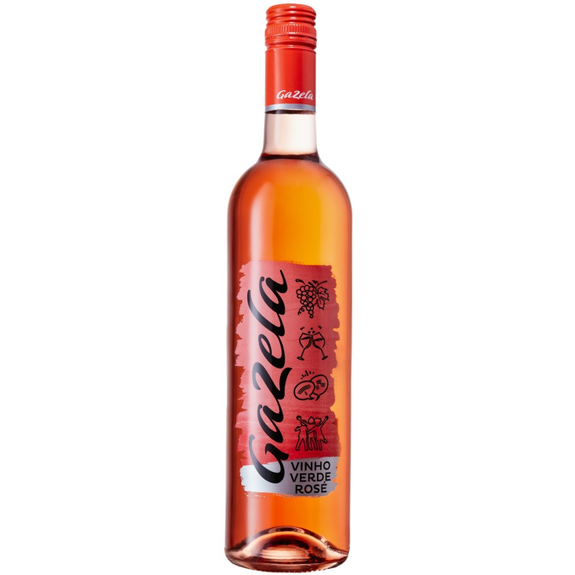 фото Вино розовое полусухое sogrape vinhos "gazela" rose 0,75 л