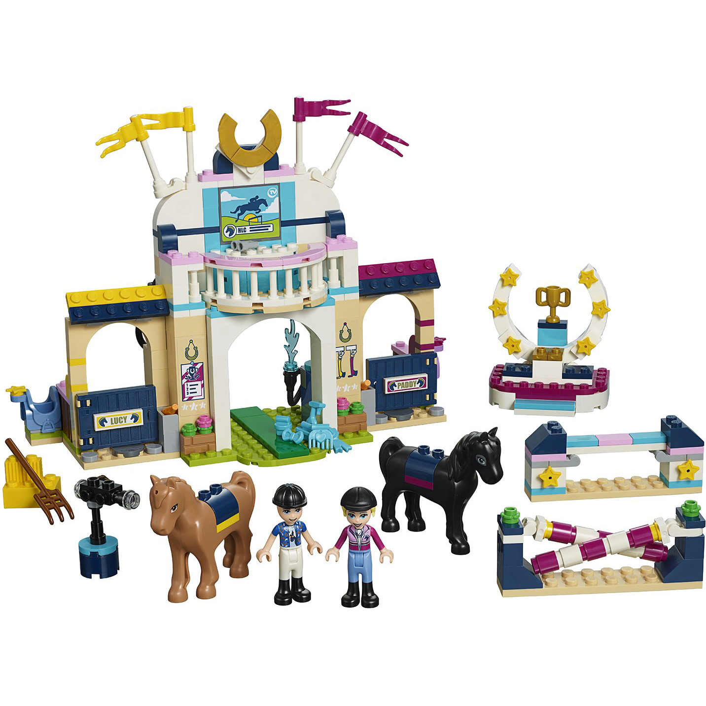 фото Конструктор lego friends соревнования по конкуру 41367