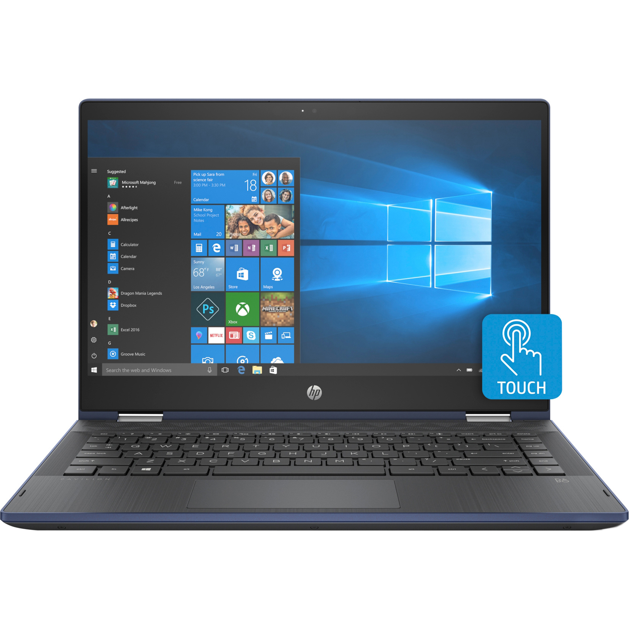 

Ноутбук HP Pavilion x360 14-cd0000ur 4GT11EA