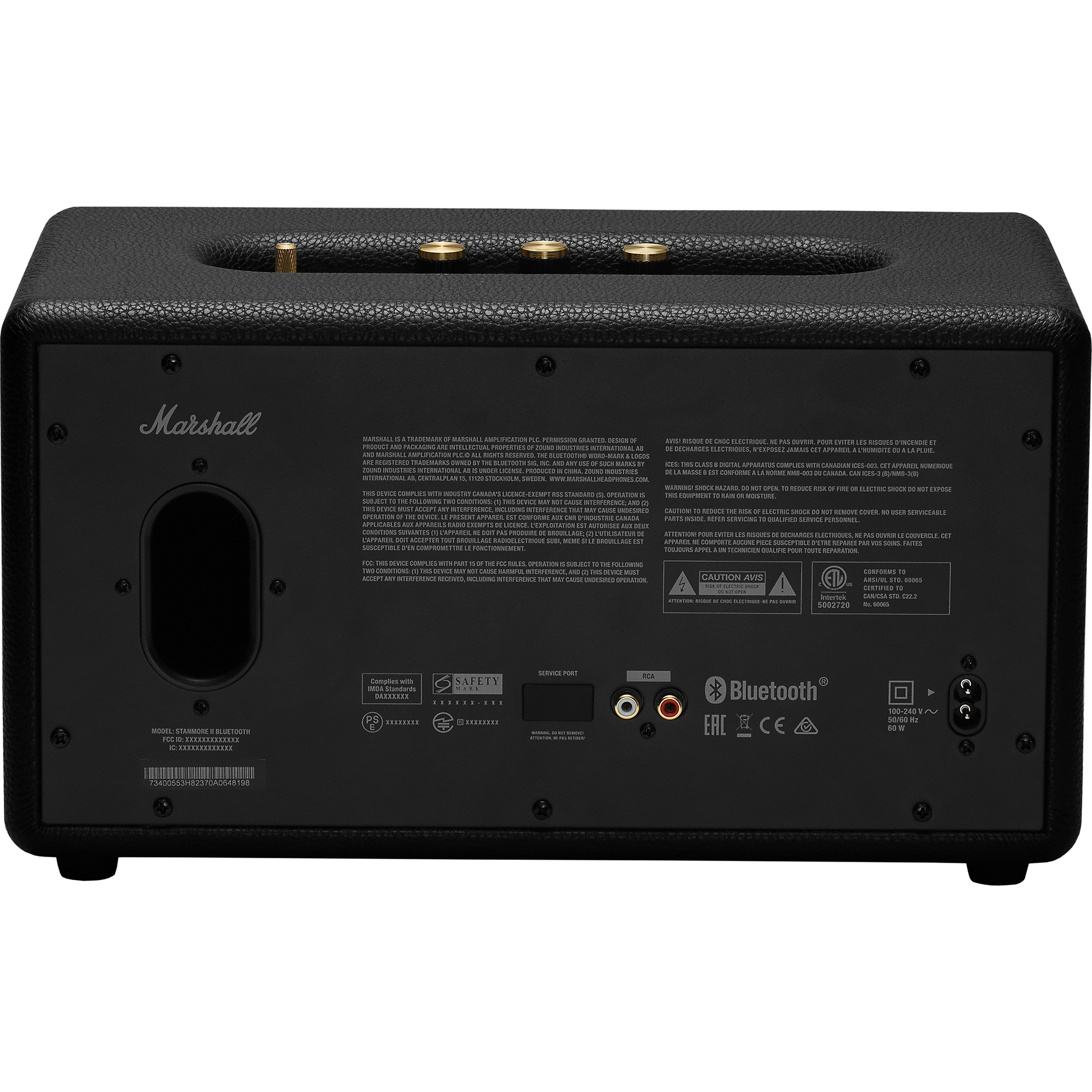 Портативная акустика Marshall Stanmore II Black