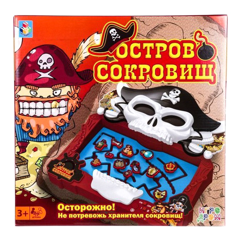 фото Настольная игра 1toy игродром. остров сокровищ