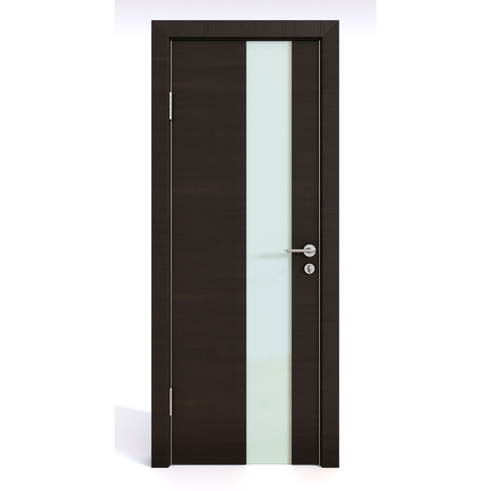 фото Межкомнатная шумоизоляционная дверь до-604 венге горизонтальный/белое 200х90 дверная линия