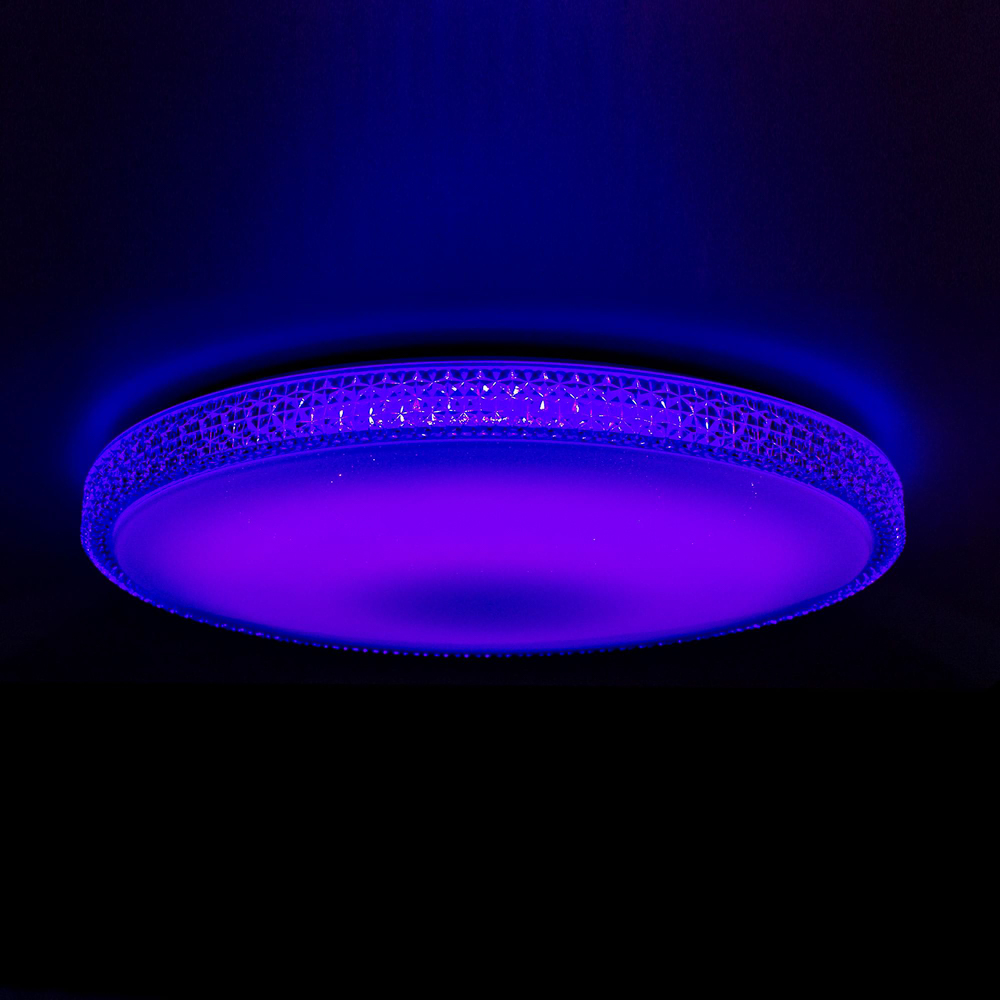 фото Светильник потолочный citilux альпина с пультом cl71880rgb