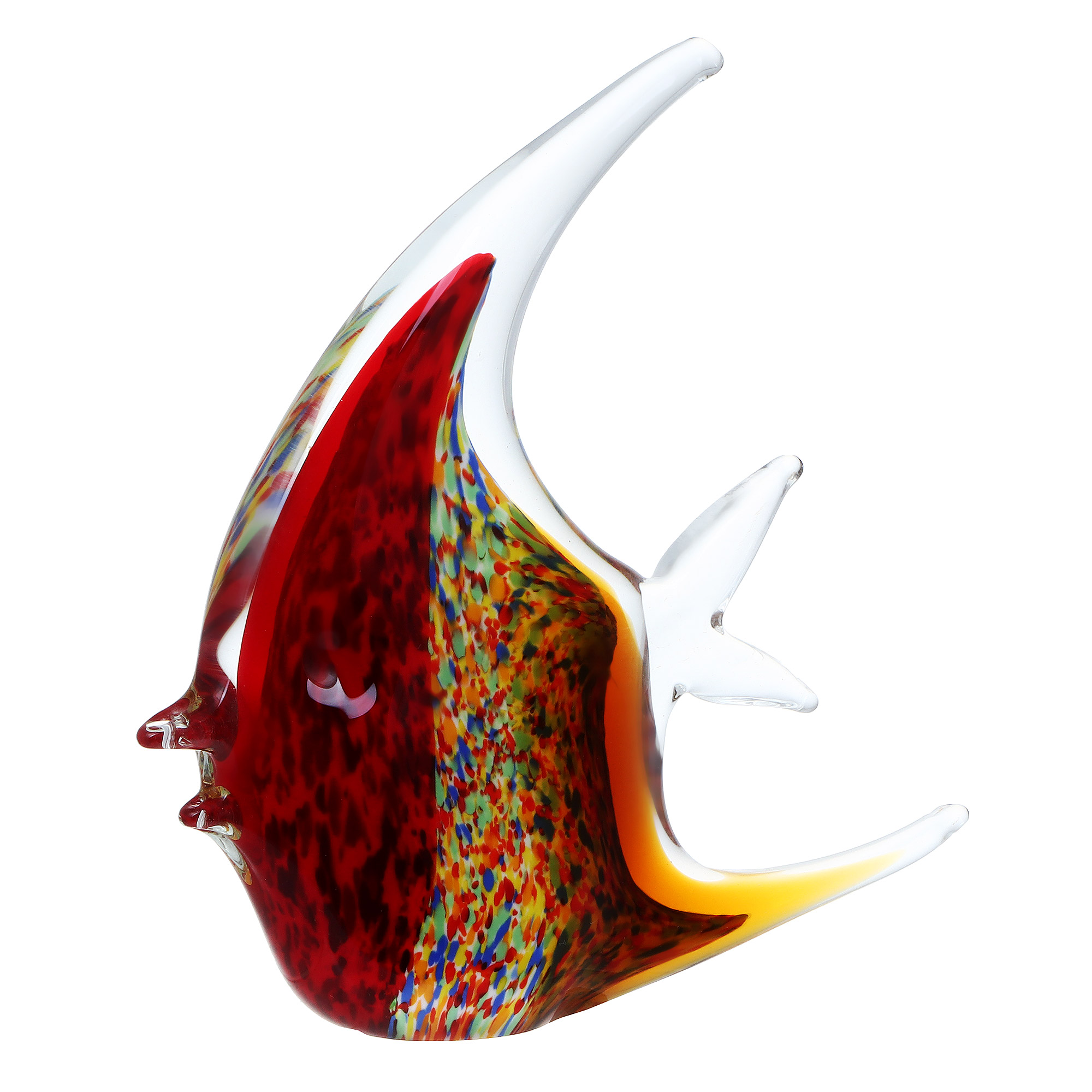 Фигурка Art glass коралловая рыбка  17х19см
