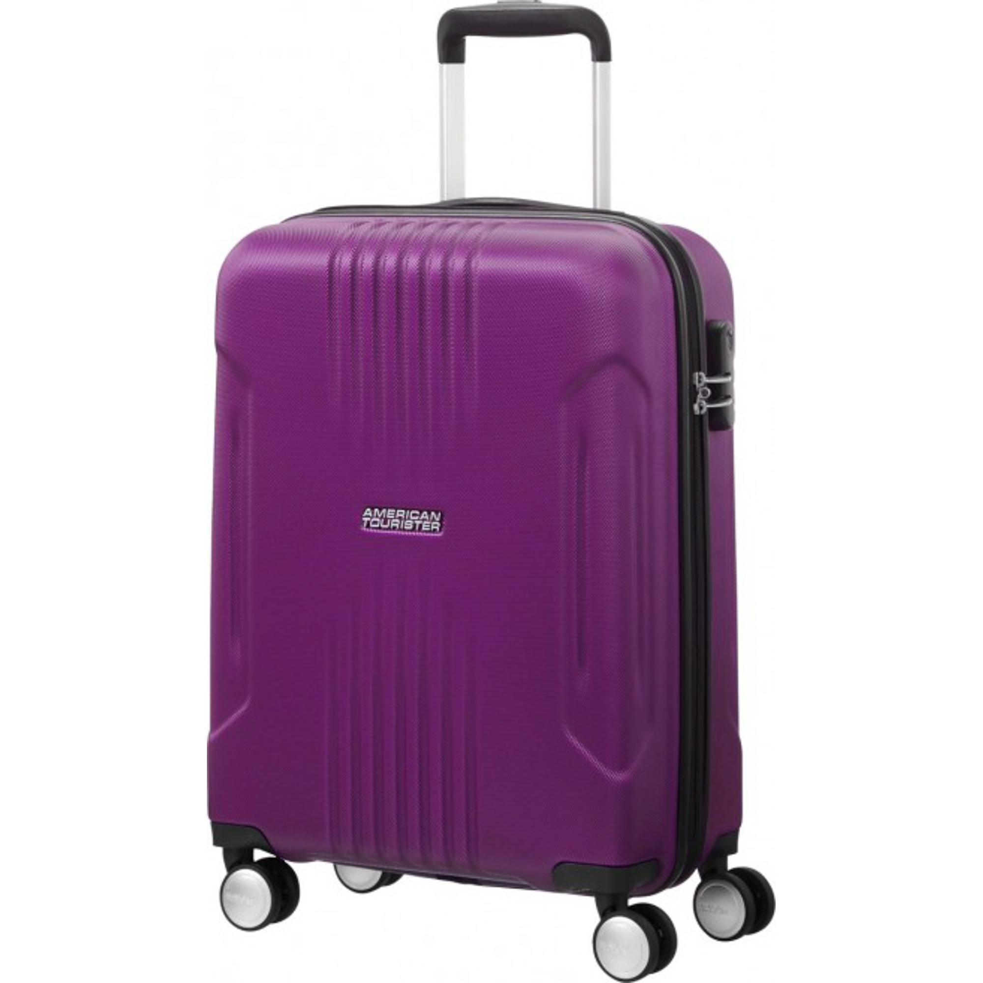 фото Чемодан american tourister spinner пурпурный s