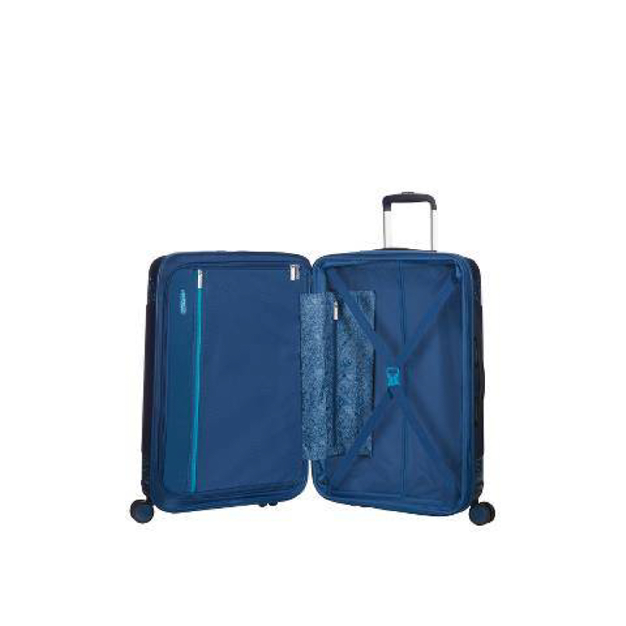 фото Чемодан american tourister modern dream синий с блеском m