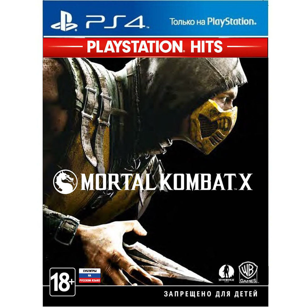 

Игра для Sony PS4 Mortal Kombat X русские субтитры, Синий