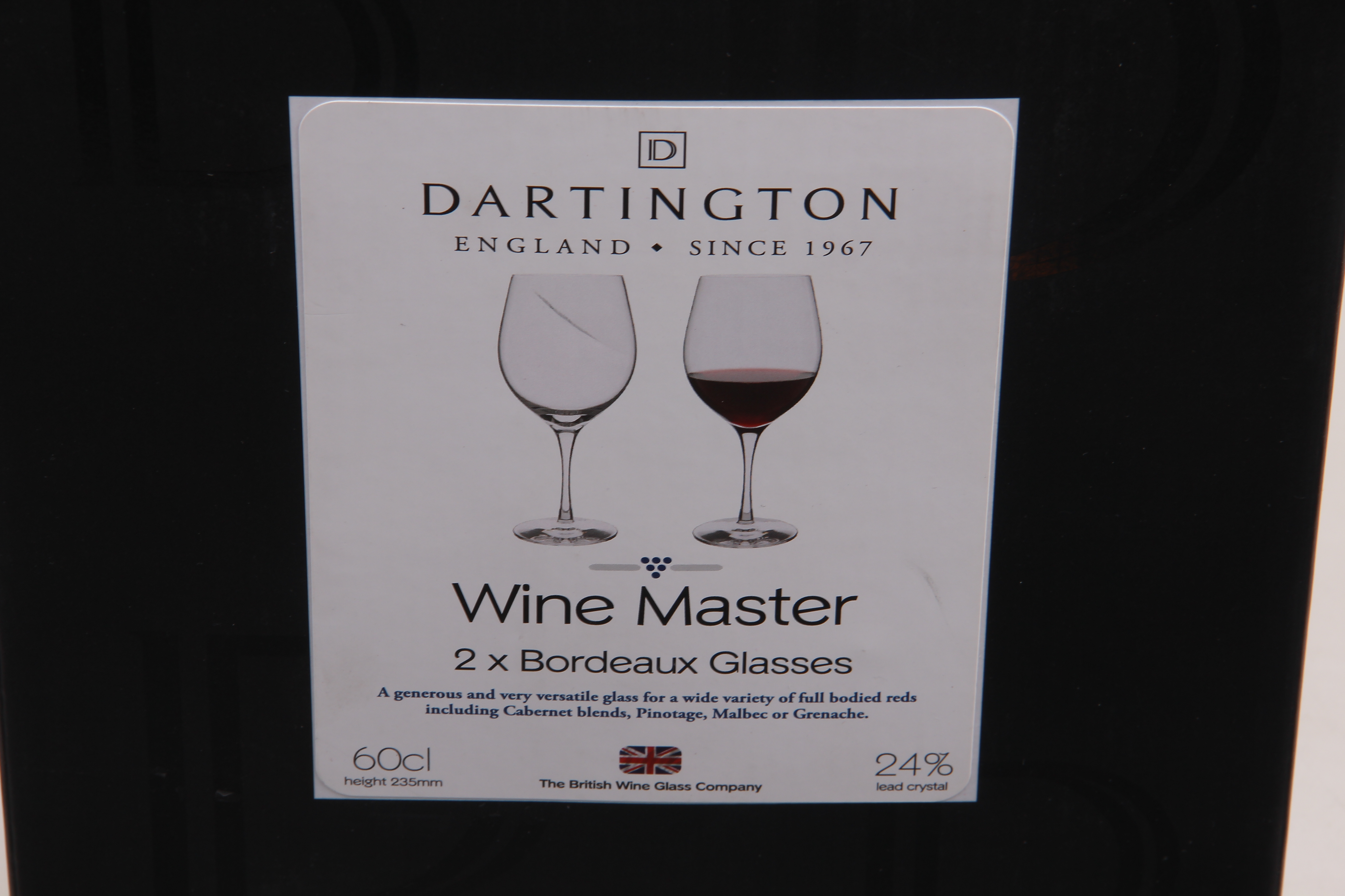 фото Набор бокалов для бордо dartington crystal wine master 2шт 600мл