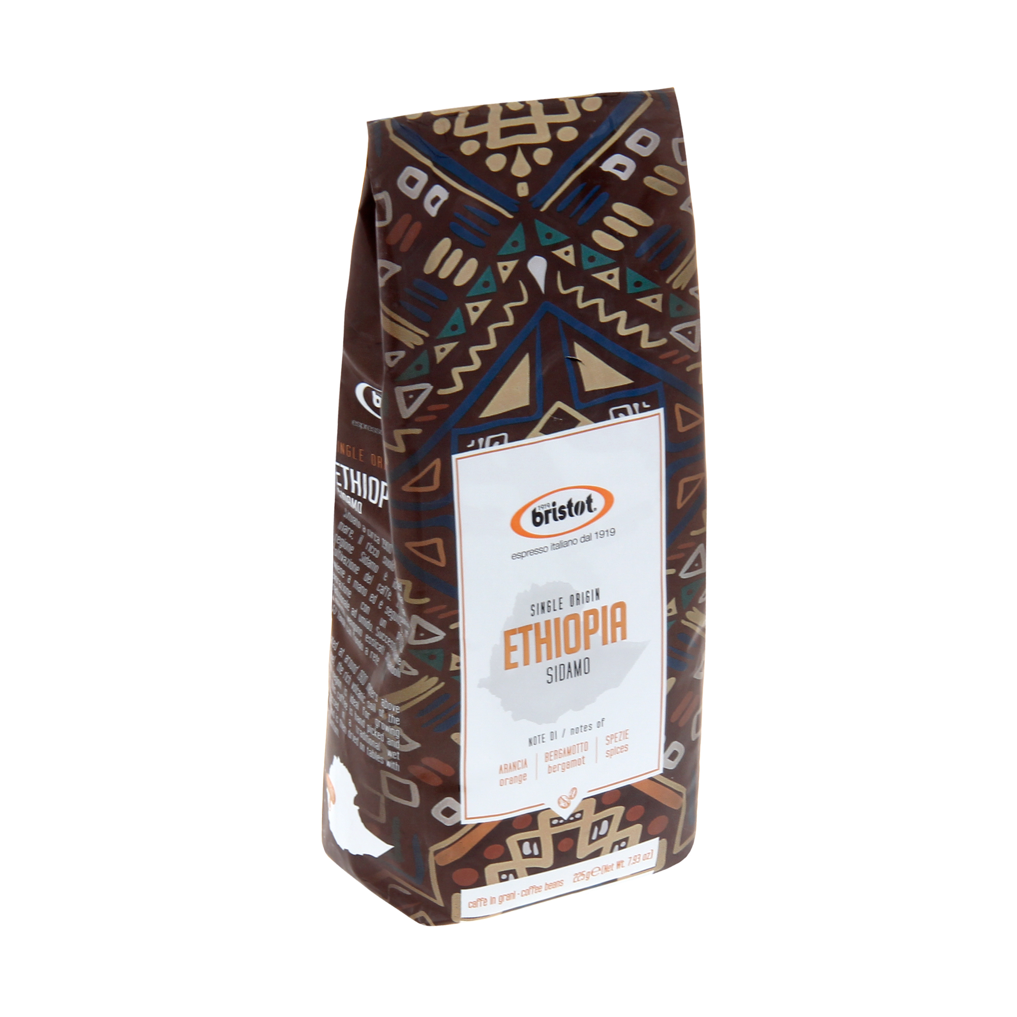 Кофе в зернах Bristot Ethiopia 225 г