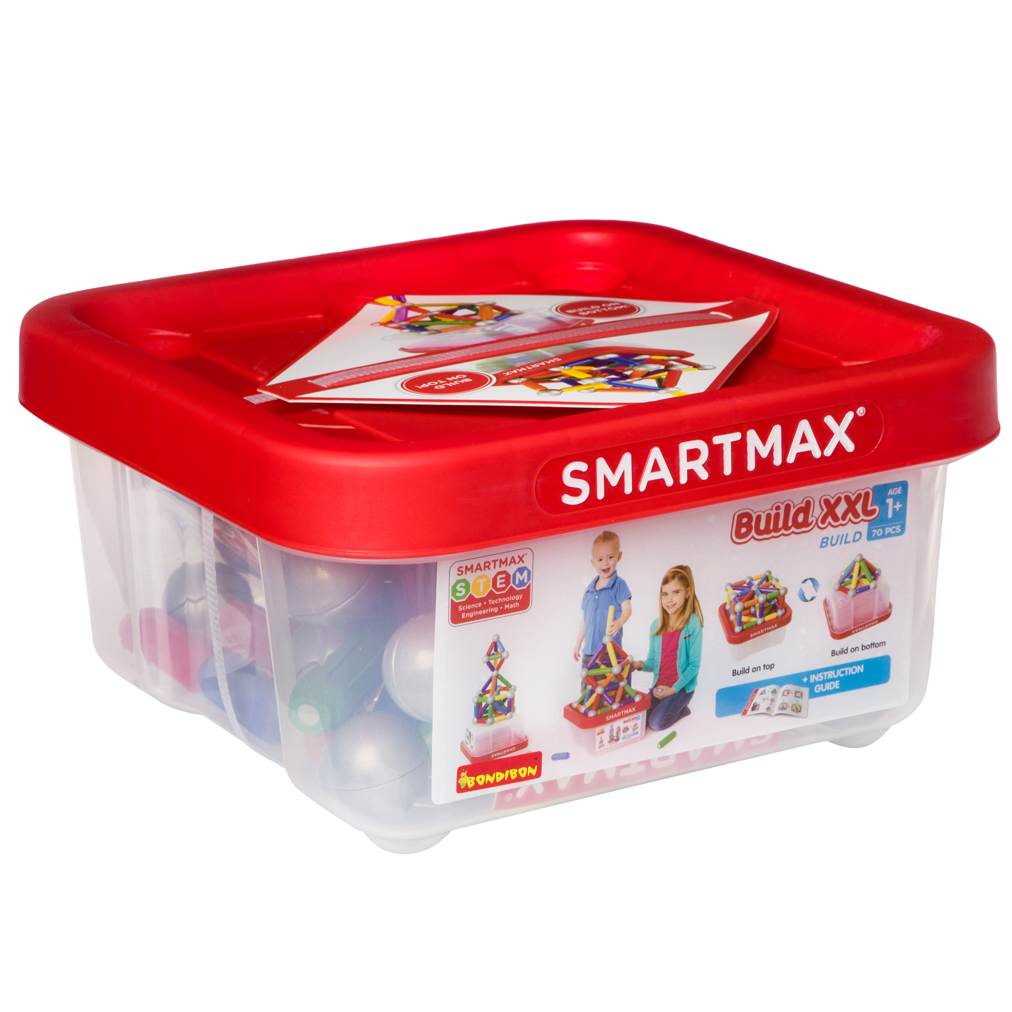 фото Конструктор bondibon smartmax basic xxl 70 деталей