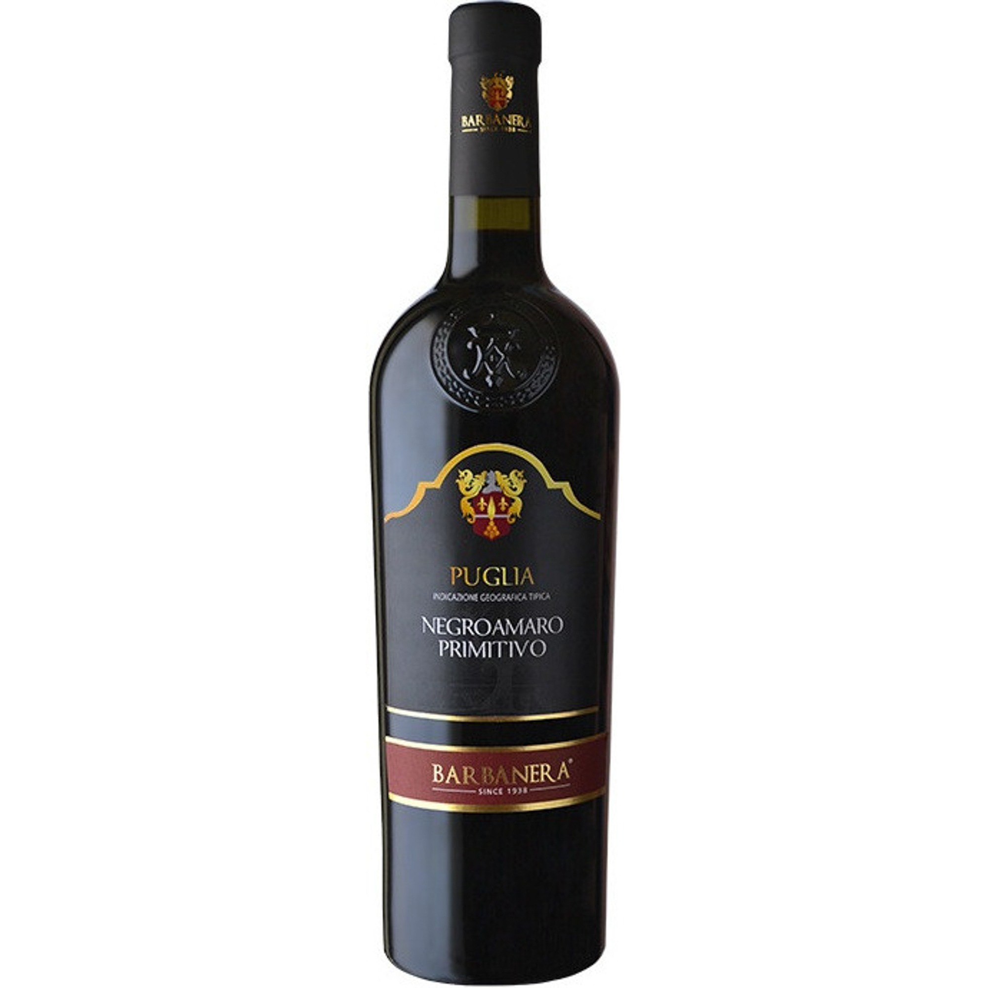 фото Вино красное полусухое barbanera negroamaro-primitivo puglia igt 0,75 л