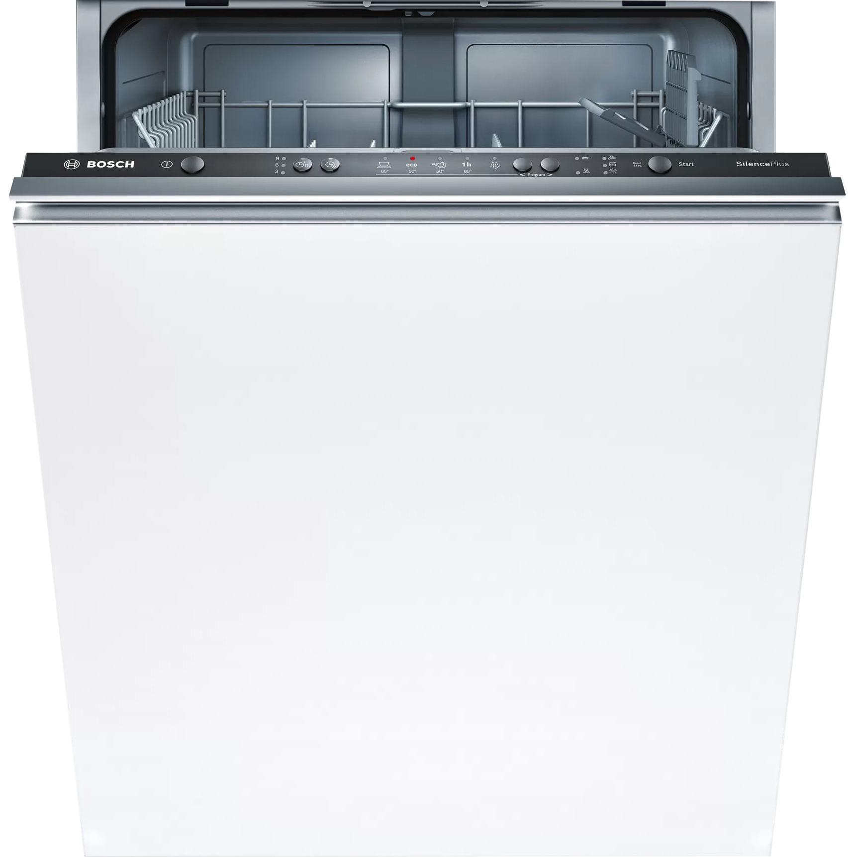 Встраиваемая посудомоечная машина Bosch SMV25AX01R, цвет белый - фото 1