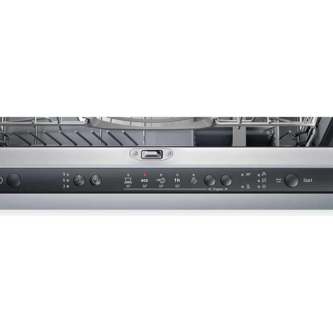 Встраиваемая посудомоечная машина Bosch SMV25AX01R, цвет белый - фото 2