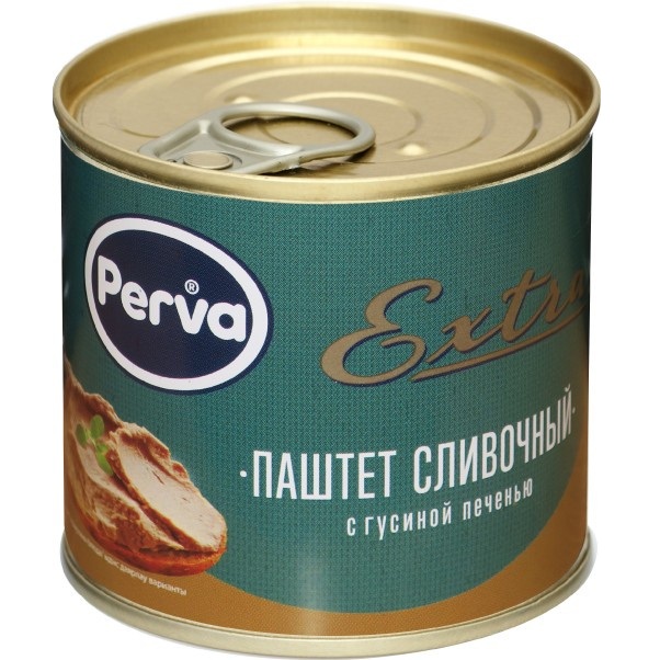 Паштет Perva Extra с гусиной печенью 250 г