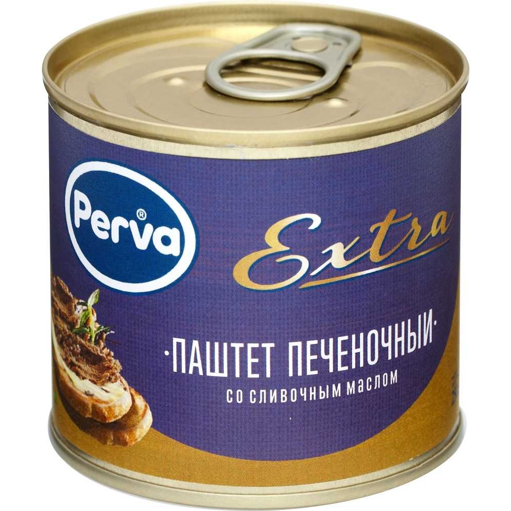 Паштет Perva Extra с говяжьей печенью 250 г