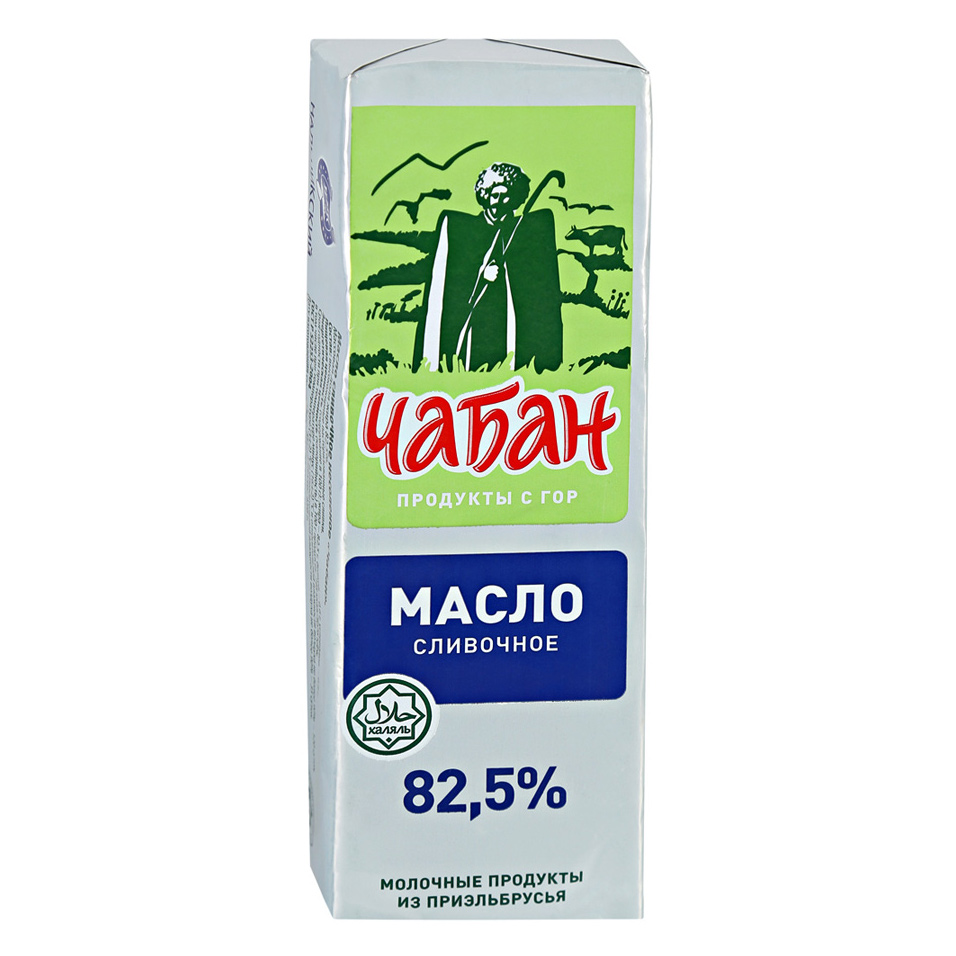 Масло сливочное Чабан Халяль 82,5% 450 г