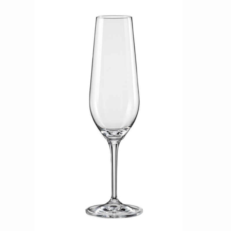 Набор бокалов Crystal Bohemia Amoroso для вина 0,2 л, цвет прозрачный - фото 1