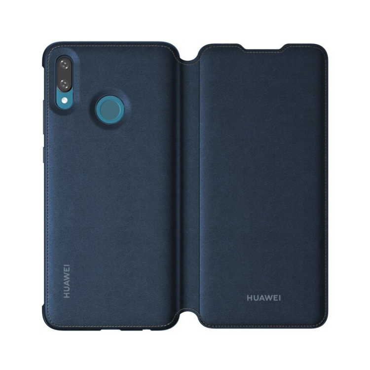 Чехол для смартфона Huawei P Smart 2019 Wallet Cover, синий - фото 1