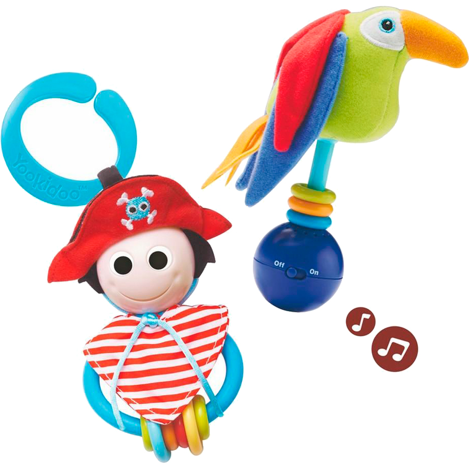 фото Игровой набор yookidoo пират и его попугай